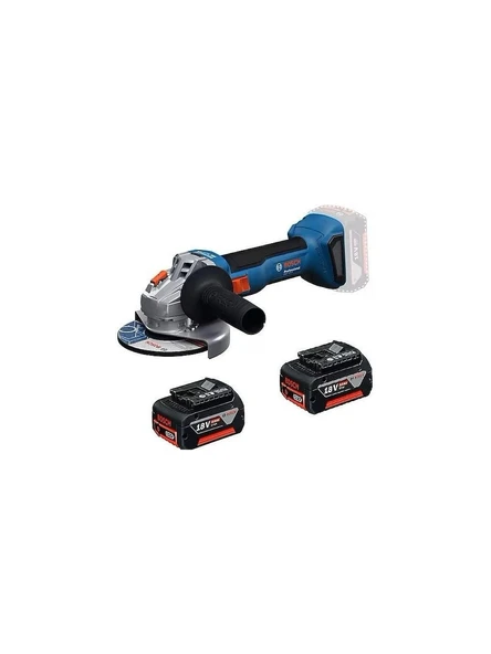Bosch GWS 18V-8 Çift Akülü 5 Ah Taşlama Makinesi ürün görseli 1