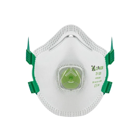 Zagor 5020 FFP2 NR D Ventilli  Toz Maskesi - Resim 2