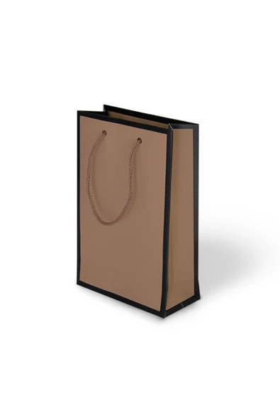 Mat Tarçın Karton Çanta 11x16x5 cm 24 Adet ürün görseli 1