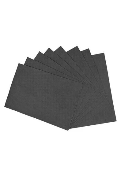 50x70 Keçe Tabaka Siyah 10'lu Paket - Resim 2