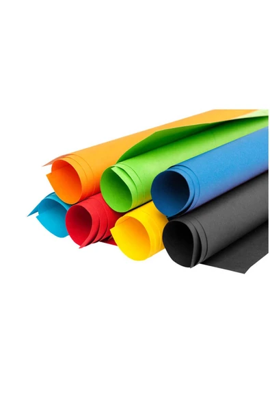 Fon Kartonu 100gr 50x70 10lu Rulo Karışık - Resim 2