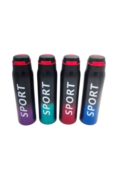 Su Matarası Sport Çelik Matara 500 ml 1 Adet ürün görseli 1