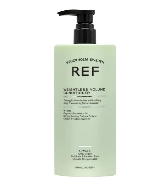 REF Weightless Volume Conditioner 600 ml ürün görseli 1