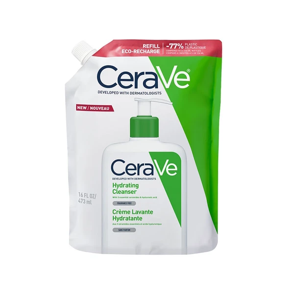 Cerave Nemlendiren Temizleyici Refill 473 ml ürün görseli 1