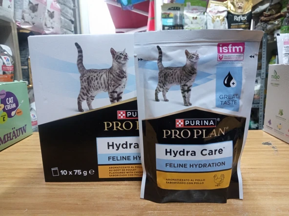 PRO PLAN HYDRA CARE Tavuklu Kediler Için Su Alımını Destekleyici  Besin Takviyesi 75GR x 10 Adet ürün görseli 1