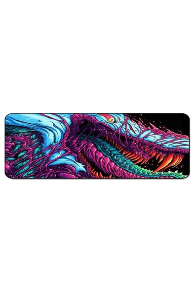 70x30 cm Hyp 1 Dikişli Kaydırmaz Taban Speed Ver. Mouse Pad Oyuncu Gaming ürün görseli 1