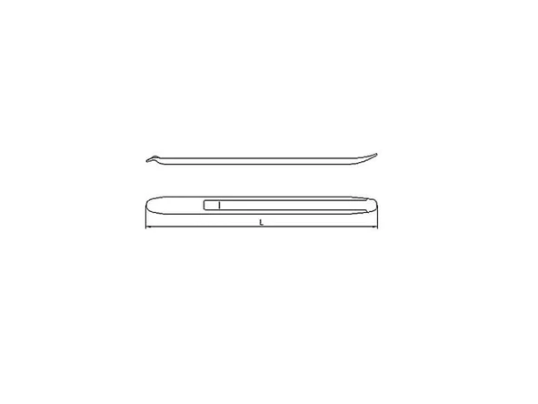İzeltaş Levye Oluklu 600 mm-6350 - Resim 2