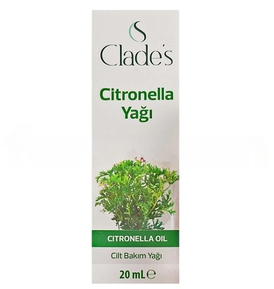 Clades Citronella Yağı 20 ml ürün görseli 1