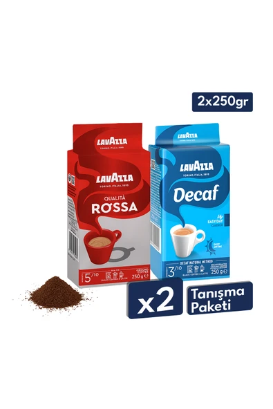 Lavazza Decaf My Easy Day Classico, Qualita Rossa Filtre Kahve 250 gr | İkili Avantajlı Paket ürün görseli 1
