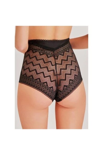 ZİGZAG DESENLİ Y.BELSLIP KÜLOT - Resim 2