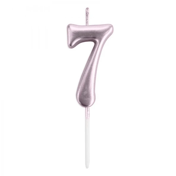 7 Rakam Mum Pembe ürün görseli 1