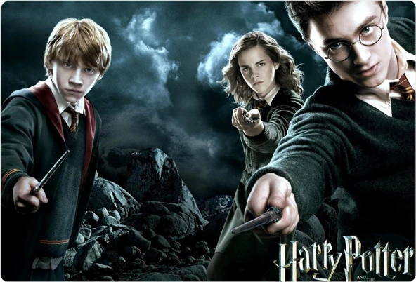 Harry Potter Dikdörtgen Pasta Yenilebilir Resim Baskı 28*19 cm ürün görseli 1