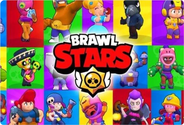 Brawl Stars Dikdörtgen Pasta Yenilebilir Resim Baskı 28*19 cm ürün görseli 1