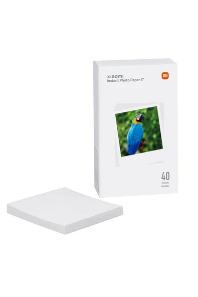 Xiaomi Fotoğraf Yazıcısı 1S 3" Yedek Kağıt (40 adet) ürün görseli 1