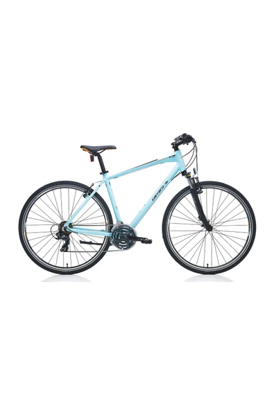 Carraro Sportive 220 28" Jant Gezi Bisikleti Shimano 21 Vites Açık Mavi 41 kadro ürün görseli 1