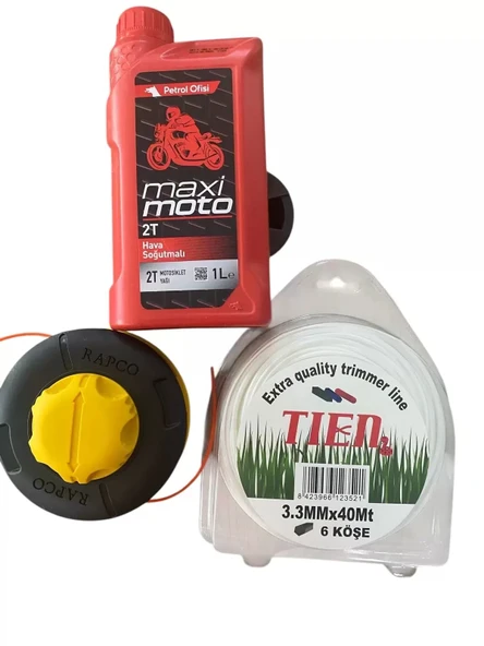 Motorlu Tırpan Seti Otomatik Başlık PO Yağ Tien Misina ürün görseli 1