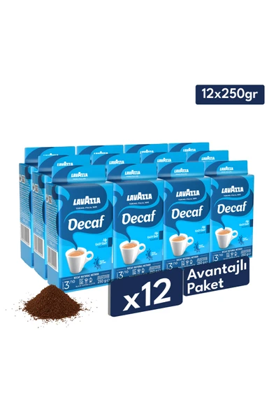 Decaf My Easy Day Öğütülmüş Kafeinsiz Filtre Kahve 250 gr | 12'li Avantajlı Paket ürün görseli 1