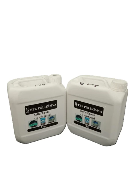 Epoksi Reçine Sanatsal 4Kg - Resim 2