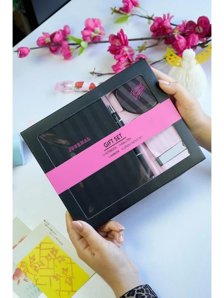 V.JOURNALS DEFTER13x18 120YP GIFT SET 124-2077 ürün görseli 1