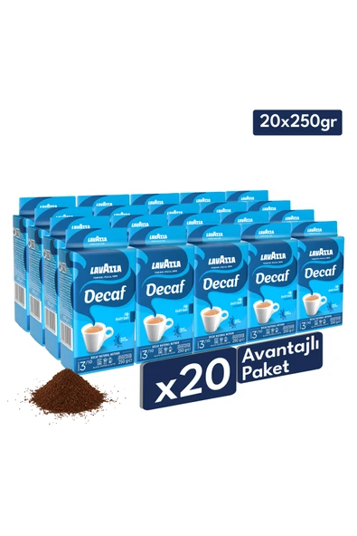 Decaf My Easy Day Öğütülmüş Kafeinsiz Filtre Kahve 250 gr | 20'li Avantajlı Paket ürün görseli 1