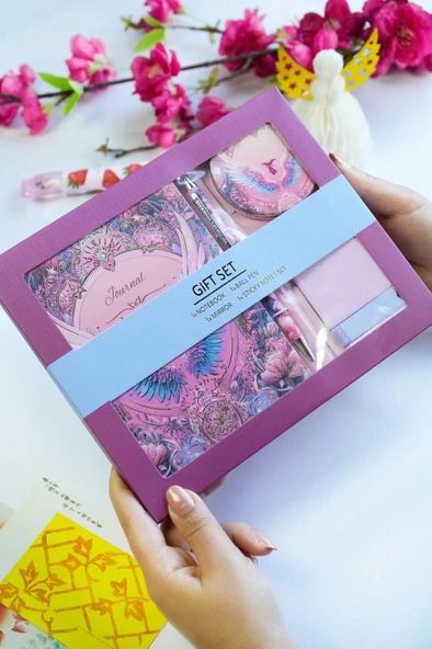 V.JOURNALS DEFTER13x18 120YP GIFT SET 124-2074 ürün görseli 1