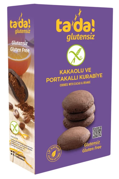 Tada Glutensiz Kakaolu Portakallı Kurabiye 100 gr ürün görseli 1