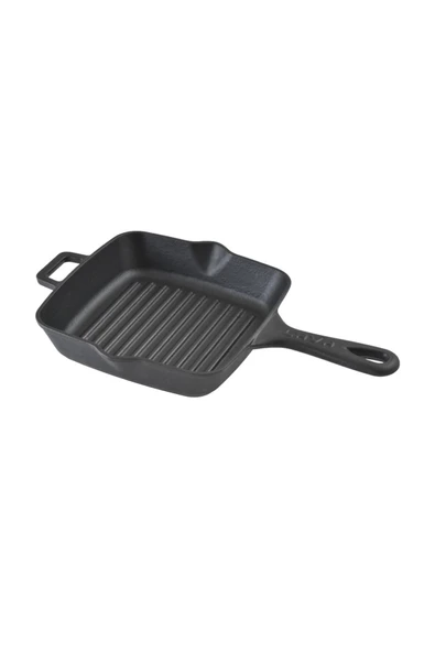 IZGARA GRİLL TAVA 20X20 METAL KULPLU.LVECOPGT2020K0 ürün görseli 1