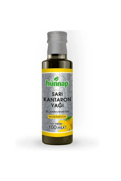 Hünnap Sarı Kantaron Yağı Soğuk Pres 100 ml ürün görseli 1