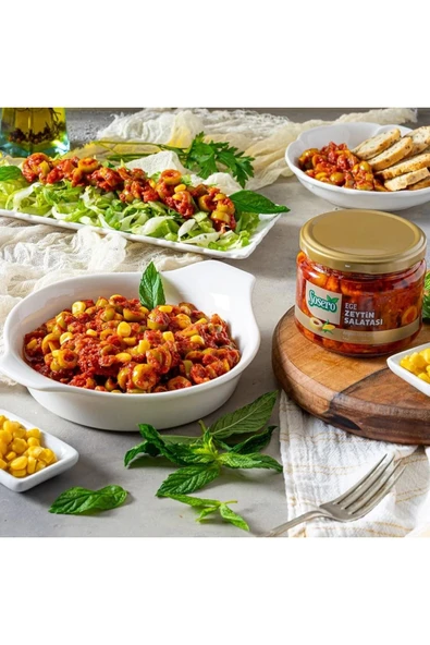 Sosero Ege Zeytin Salatası 290 gr - Resim 2