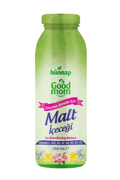 Hünnap Good Mom Maltlı Emziren Anneler için İçecek Hurmalı 250 ml ürün görseli 1