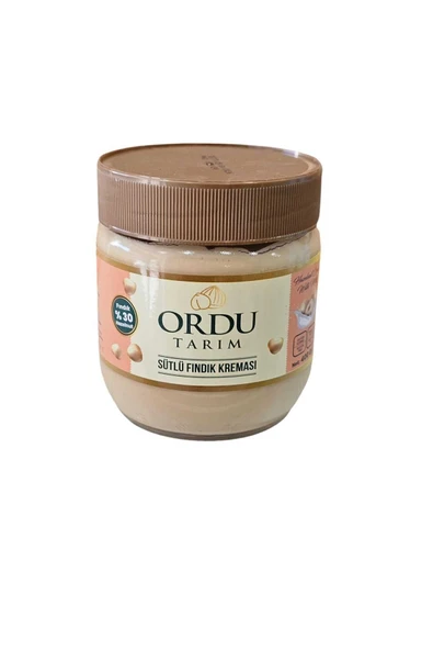 ORDU TARIM Sütlü Fındık Kreması %30 Fındık ürün görseli 1