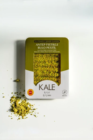 Kale Pestil & Köme Glutensiz - Şeker İlavesiz Karabuğdaylı Antep Fıstıklı Gümüşhane Rulo Pestil 230 g ürün görseli 1