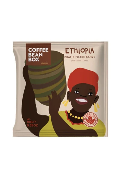 Coffee Bean Box Altıntelve Altıntelve Coffee Bean Box Ethiopia Pratik Filtre Kahve (10 Gr) ürün görseli 1