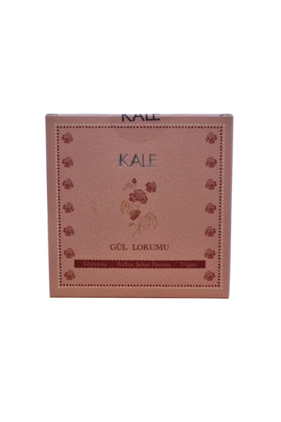 Kale Pestil & Köme Şekersiz Vegan Gül Lokumu 115 Gr ürün görseli 1