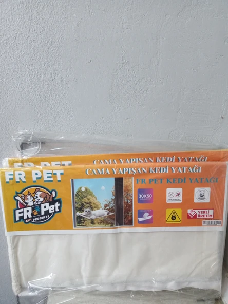 FR PET Cama Yapışan Kedi Yatağı 30 x 50 ürün görseli 1