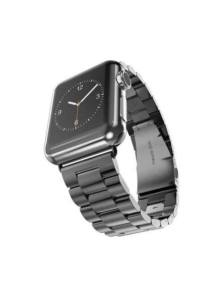 ZORE Watch 40MM Uyumlu Krd-04 Metal Kordon - SIYAH-8680436553671-TDOM33401 ürün görseli 1
