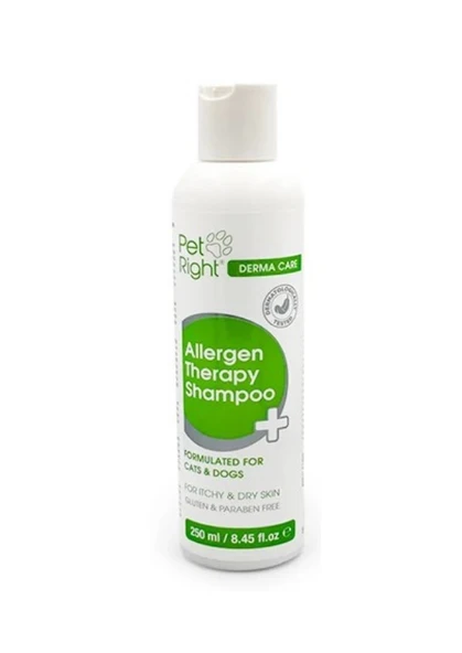 Pet Right Derma Care Kedi Ve Köpek Allergen Therapy Şampuan 250 Ml ürün görseli 1
