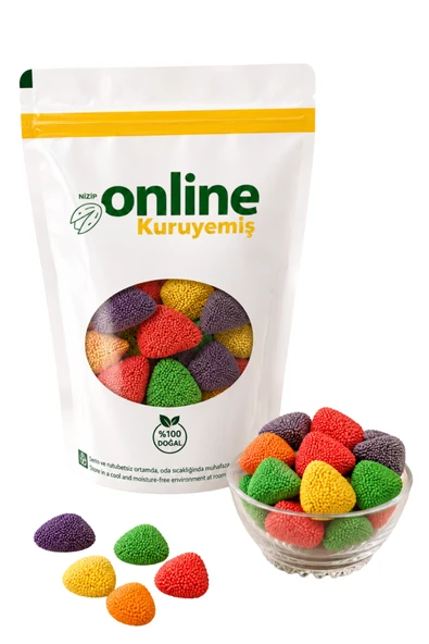 Online Kuruyemiş Jöle Lokum Kalpli 500 gr ürün görseli 1
