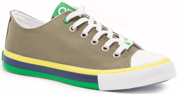United Colors of Benetton Bnt 22K 30553 Haki Erkek Ayakkabı Ayakkabı Spor ürün görseli 1