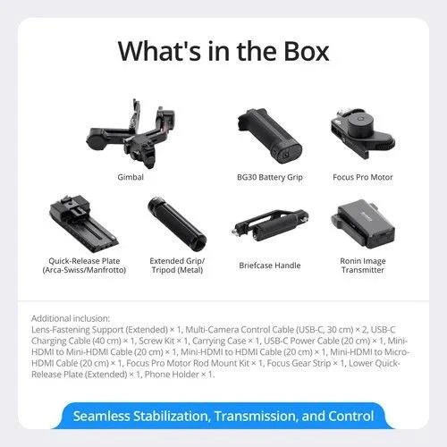 DJI RS 4 Pro Combo Gimbal - Resim 7