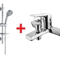 Creavit Sürgülü Duş Seti Takımı Sh425+ln2500 ürün görseli 1