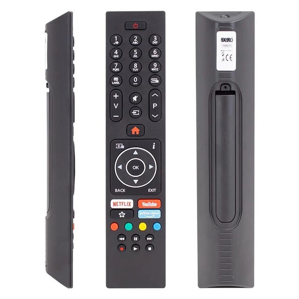 Vestel RC 43135P Netflix-Youtube-Prime Video Tuşlu Lcd Led Tv Kumanda ürün görseli 1