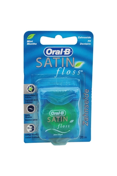 Oral-B Satin Floss Nane Aromalı 25 m Diş İpi ürün görseli 1