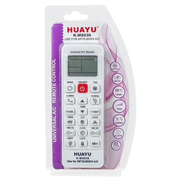 Mitsubishi K-MS636 Universal Akıllı Klima Kumandası ürün görseli 1