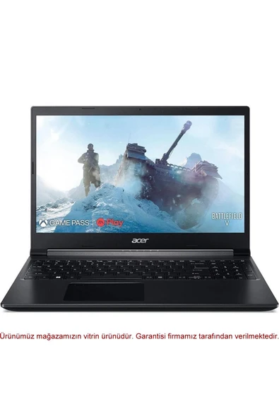 Acer Aspire 7 A715-43G NH.QHDEY.001 Ryzen 5 5625U 8 GB 512 GB SSD RTX3050 15.6" Full HD Notebook ürün görseli 1