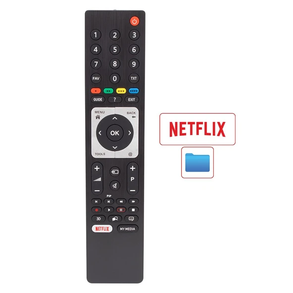 Arçelik RC 3304805/01B Lcd Led Tv Kumandası ürün görseli 1
