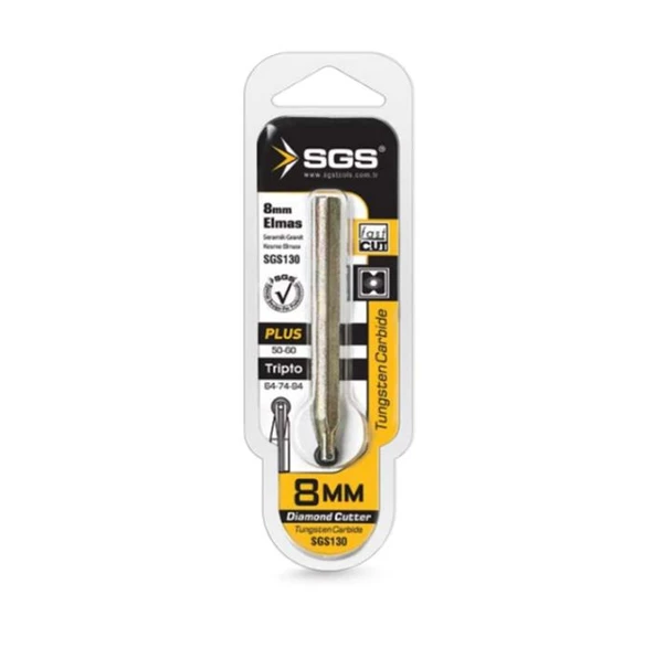 Sgs Seramik Granit Kesme Elması 8mm ürün görseli 1