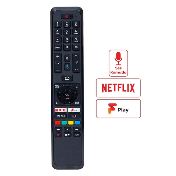 Vestel RC 43161 Ses Komutlu Lcd Led Tv Kumanda ürün görseli 1