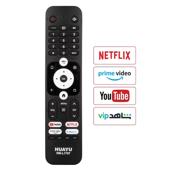 Huayu RM-L1797 Haier Lcd Led Tv Kumanda ürün görseli 1