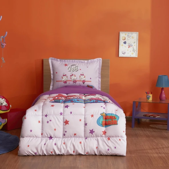 Karaca Home X Kral Şakir Canan Karaoke Party Tek Kişilik Comfort Set/Uyku Seti ürün görseli 1